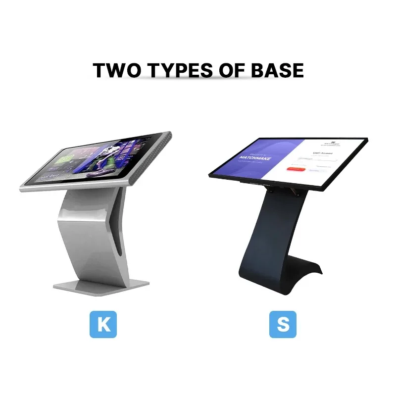 43 50 55 65 Inch Floor Standing Interactive Touch Screen Display Kiosk Android Information Kiosk Self Service Kiosk-3
