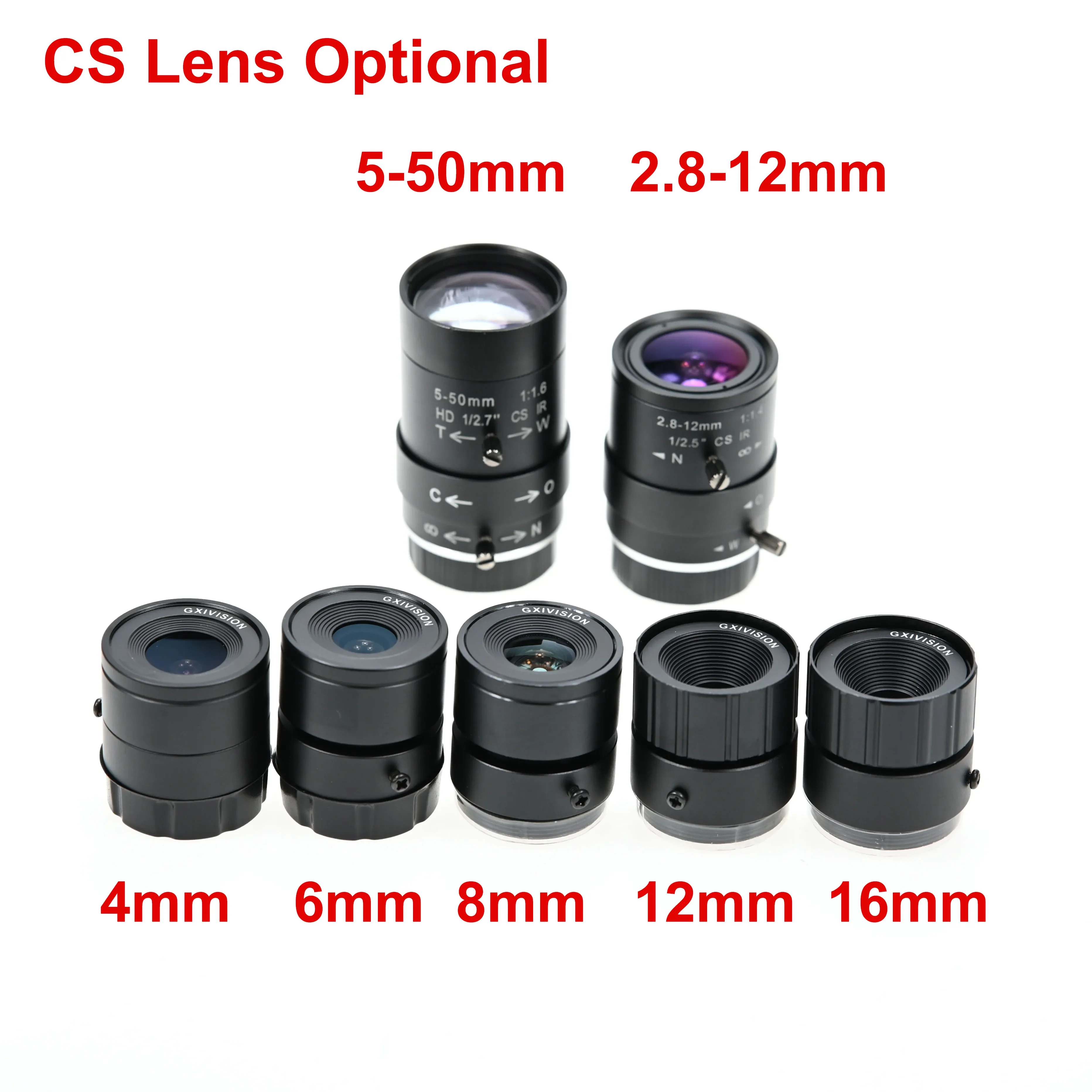 OV9281 120FPS Global Shutter 720P USB Case Camera ,Monochrome, Golf Simulator Webcam,5-50mm Zoom CS Lens,High Frame Rate Capture-5
