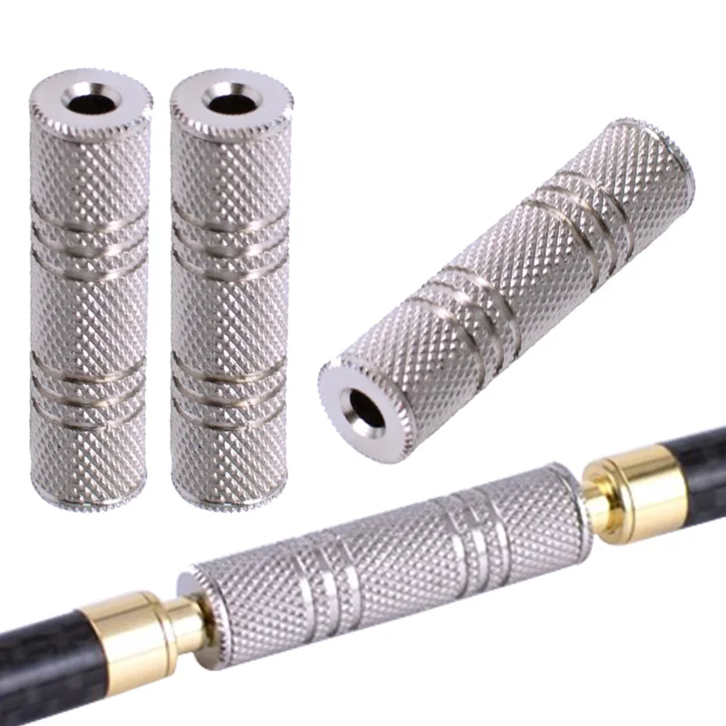 4/8/20Pcs 3.5mm Stereo Dual Female Straight Connector 3.5 mm Female Jack Socket Plug Audio Speaker Stereo Coupler Adapte