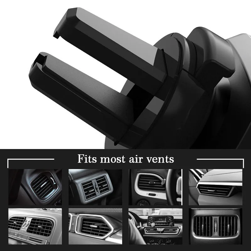 Gravity Car Phone Holder Air Vent Handset Fixed Brace Accessories For VW Golf GTI Tiguan Jetta Transporter Passat T5 Polo Touran-4
