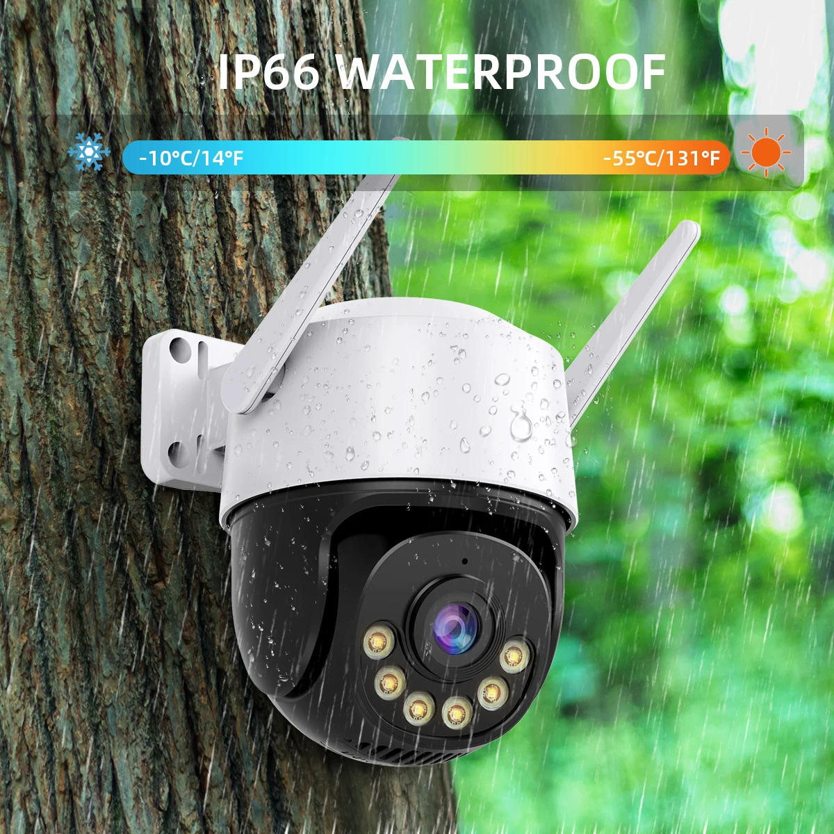 8MP 4K IP Camera 5MP Speed Dome Auto Tracking PTZ Camera Smart Home Outdoor Wireless WIFI Camera Surveillance Monitor iCsee-5