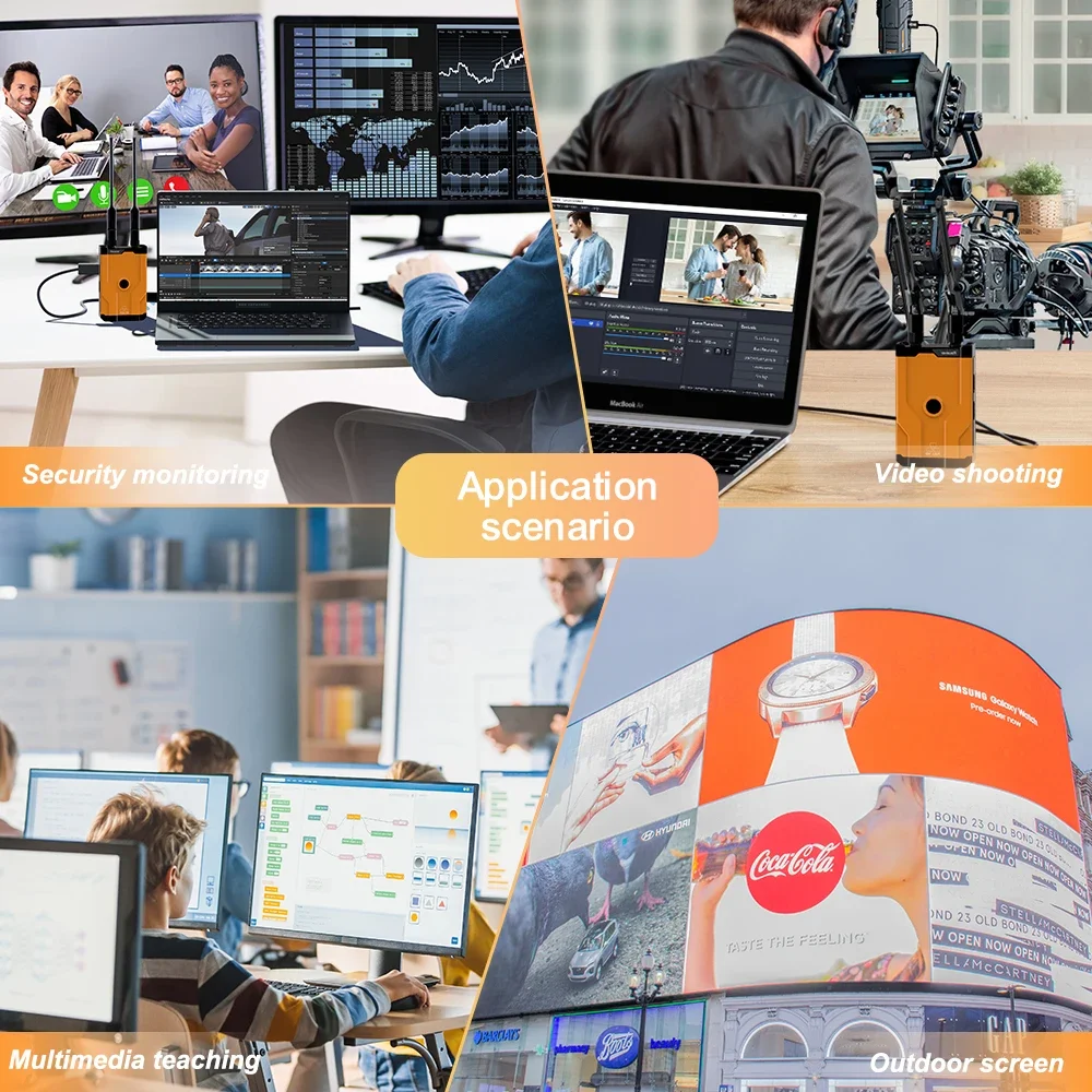 500M Wireless Extender The Content of Small Screens Such As Tablets/Laptops/Cameras Onto High-definition TVs/Monitors/Projectors-6