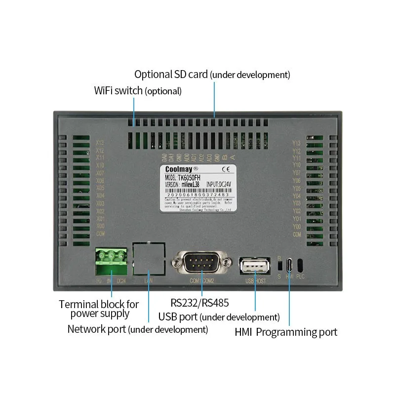 COOLMAY HMI And PLC touch screen 4.3