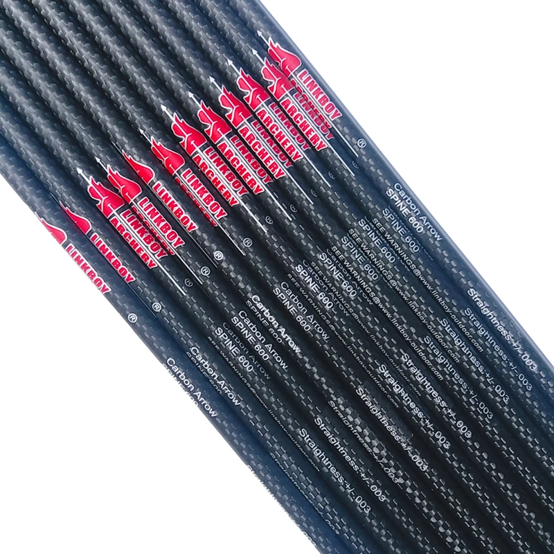3K Linkboy Archery Pure 100% Carbon Arrows ID6.2mm 32