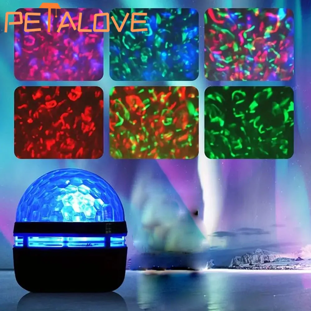 LED Galaxy Projector Light Colorful Galaxy Sky Projector Bedroom Night Light Kids Room Decoration Christmas Party Decoration-2