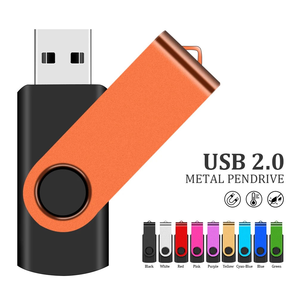 128GB USB 2.0 Flash Drive 64GB Pen Drive 16GB Pendrive 32GB Disk On Key USB Stick 4GB Memory Flash Disk Real Capacity Promotion-5