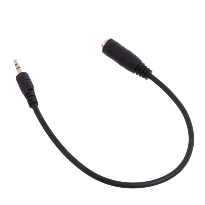 3.5mm Female to 2.5mm Male Headphone for Head Conversion Cable 20cm/7-2