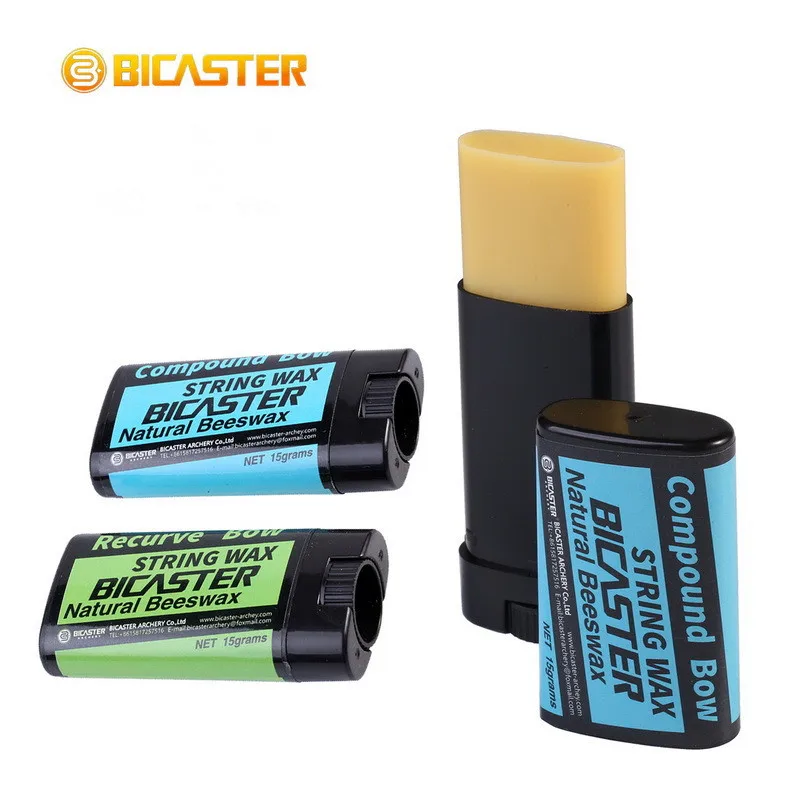 Bicaster Archery String Wax for Compound and Recurve Bowstring Pure Natural Beeswax Handmade  String Wax-2