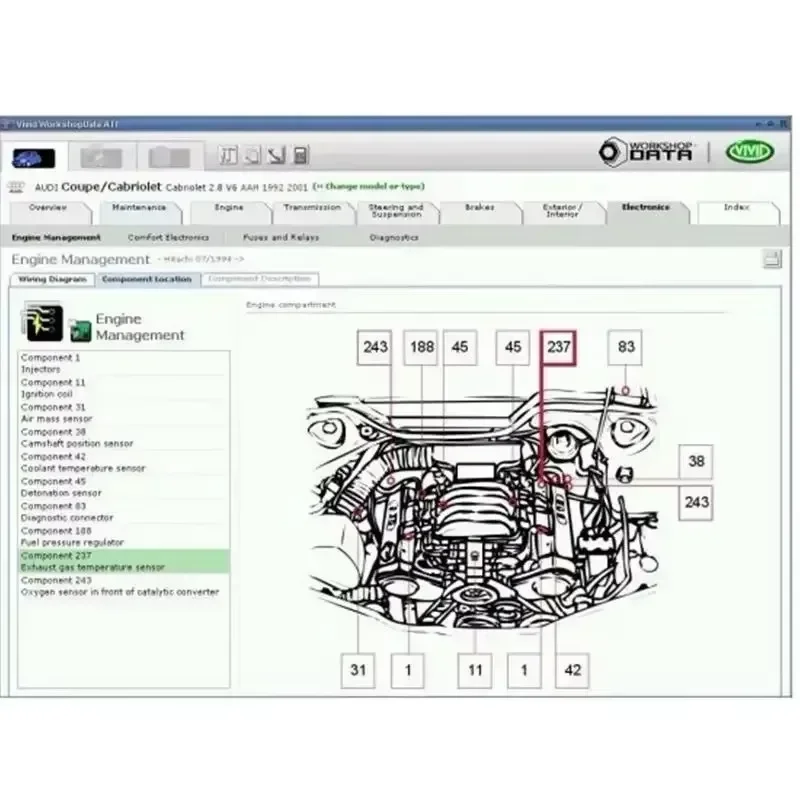 Newest version Autodata 3.45 and vivid workshop 10.2 Auto Repair Software + install video guide+ remote install help vivid softw-5