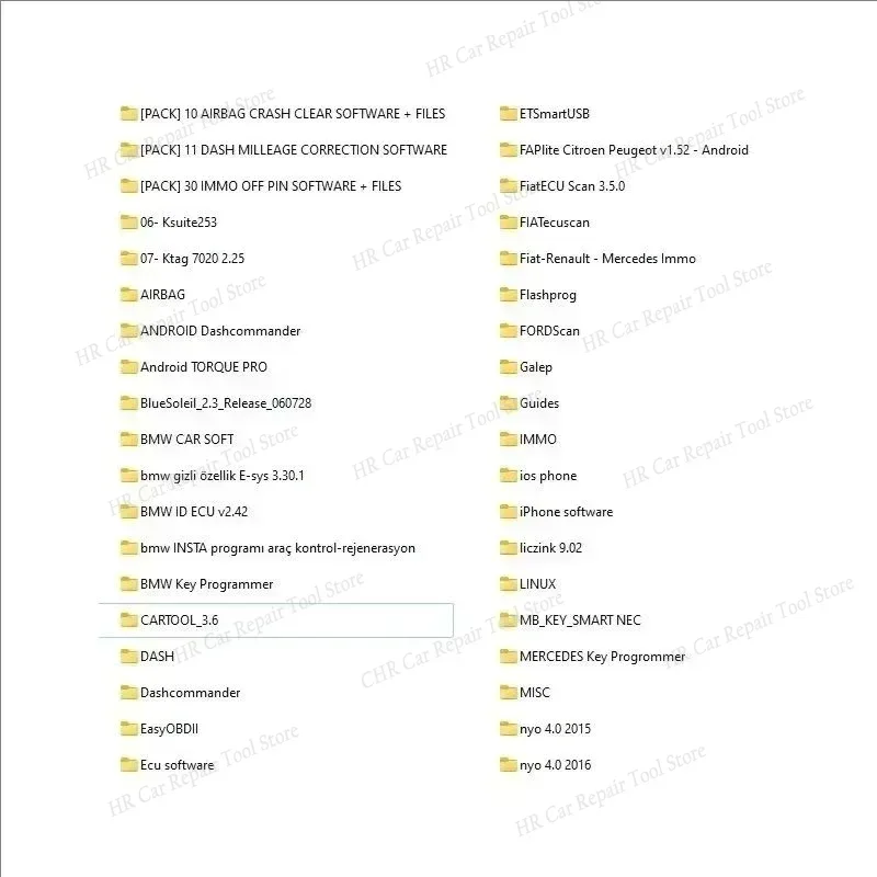 IMMOFF _for all brands  TOTAL 32 GB Package Software Ecu DASH MILLEAGE CORRECTION + AIRBAG CRASH CLEAR +DASH + IMMO SOFTWARES /-3