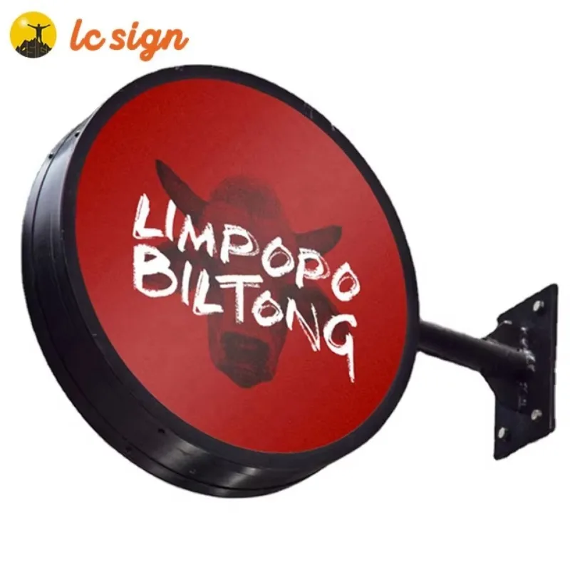 Shop Advertising Slim LED Light Box / Lightbox / Signage Customized Outdoor Led LOGO Light Boxs Sign for Business Shopping Mall-5