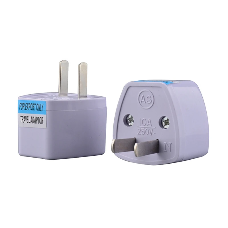 1PC Universal US UK AU To EU Plug USA To Euro Europe Travel Wall AC Power Charger Outlet Adapter Converter 2 Round Pin Socket-5