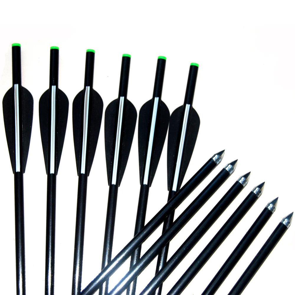 Hunting Archery Bolts Crossbow Fiberglass Arrow 13/17/20 Inches  For crossbow bolts bow Archery-6