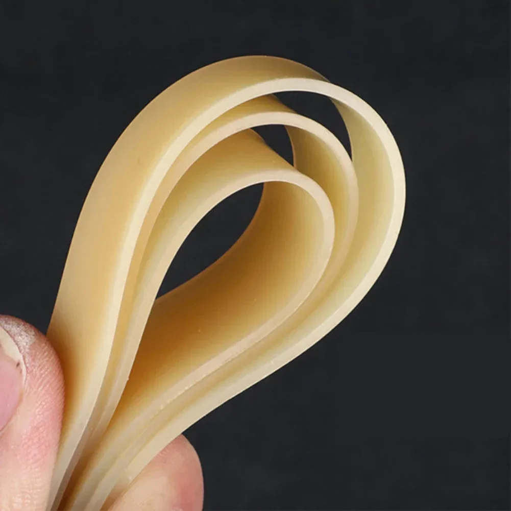 5Pcs Powerful Hunting Outdoor Kit Catapult Latex Tape Replacement Accessory Natural Rubber Flat Elastic Band For Slingshot-5