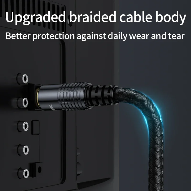 Unnlink SPDIF Optical Audio Cable Digital HIFI 5.1 Toslink Cable for TV box PS4 Speaker Blu-ray Xbox 360 Amplifier Subwoofer-6
