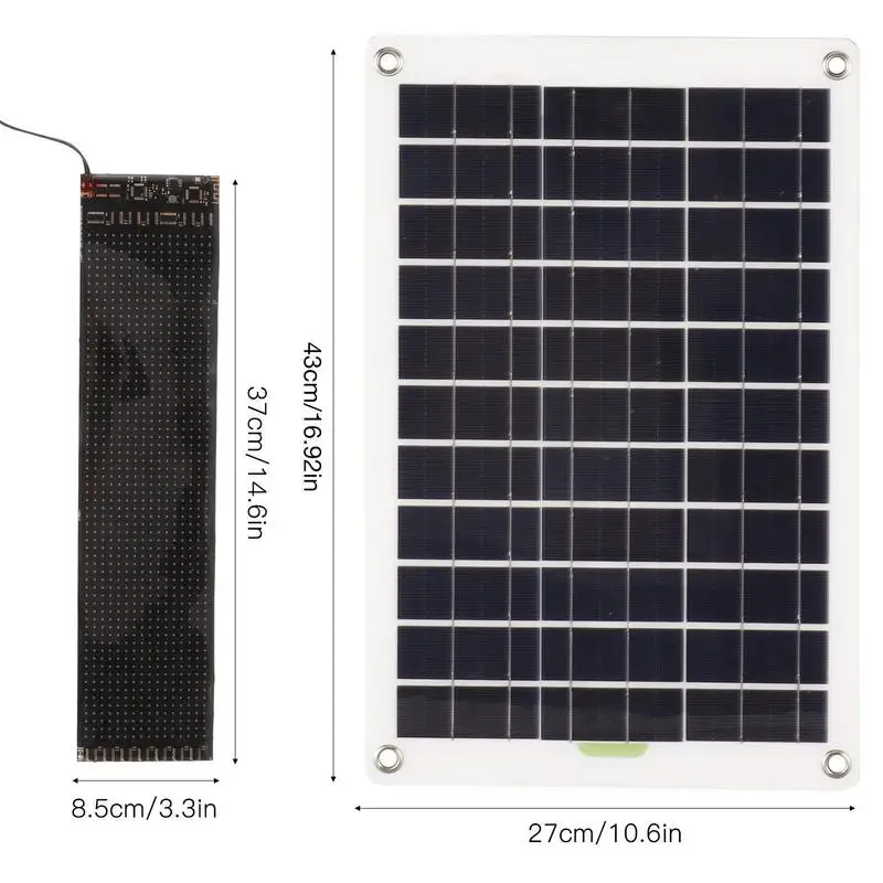 Solar Advertising Screen Outdoor LED Advertising Board APP Control Digital Display Screen For Outdoor Commercial Advertising-6