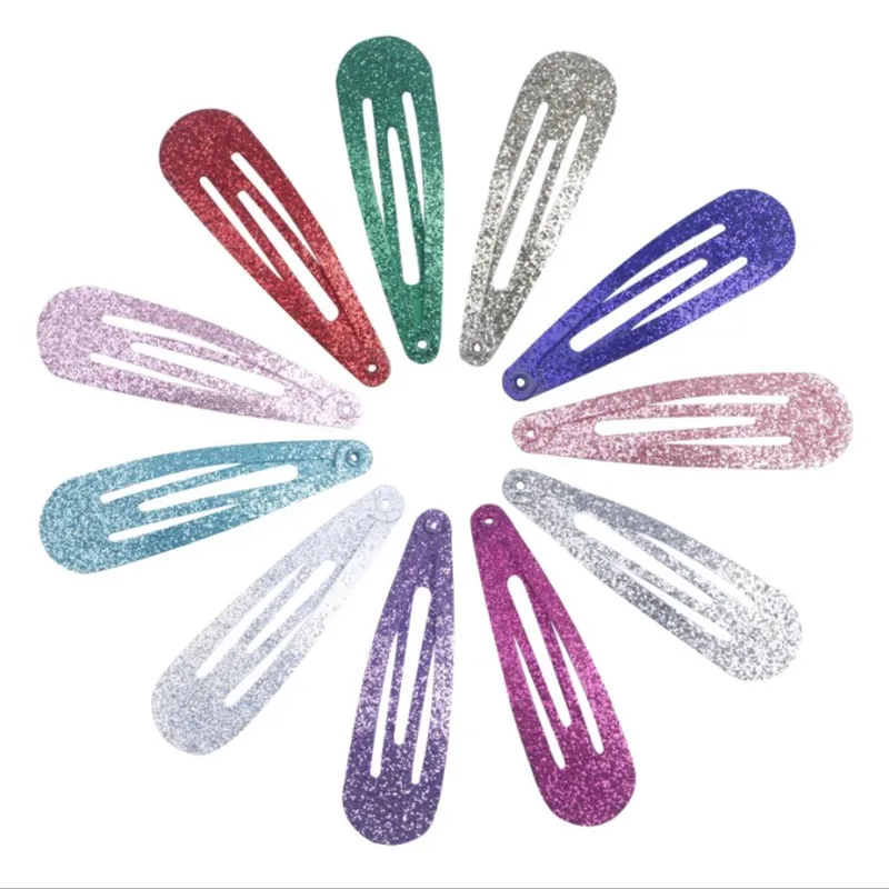 40Pcs/Lot Hair Accessories Girls Hairpin Print Cartoon Fruit Animal Flower Hair Clip Cute Powder Hairgrip New Children Headdress-6