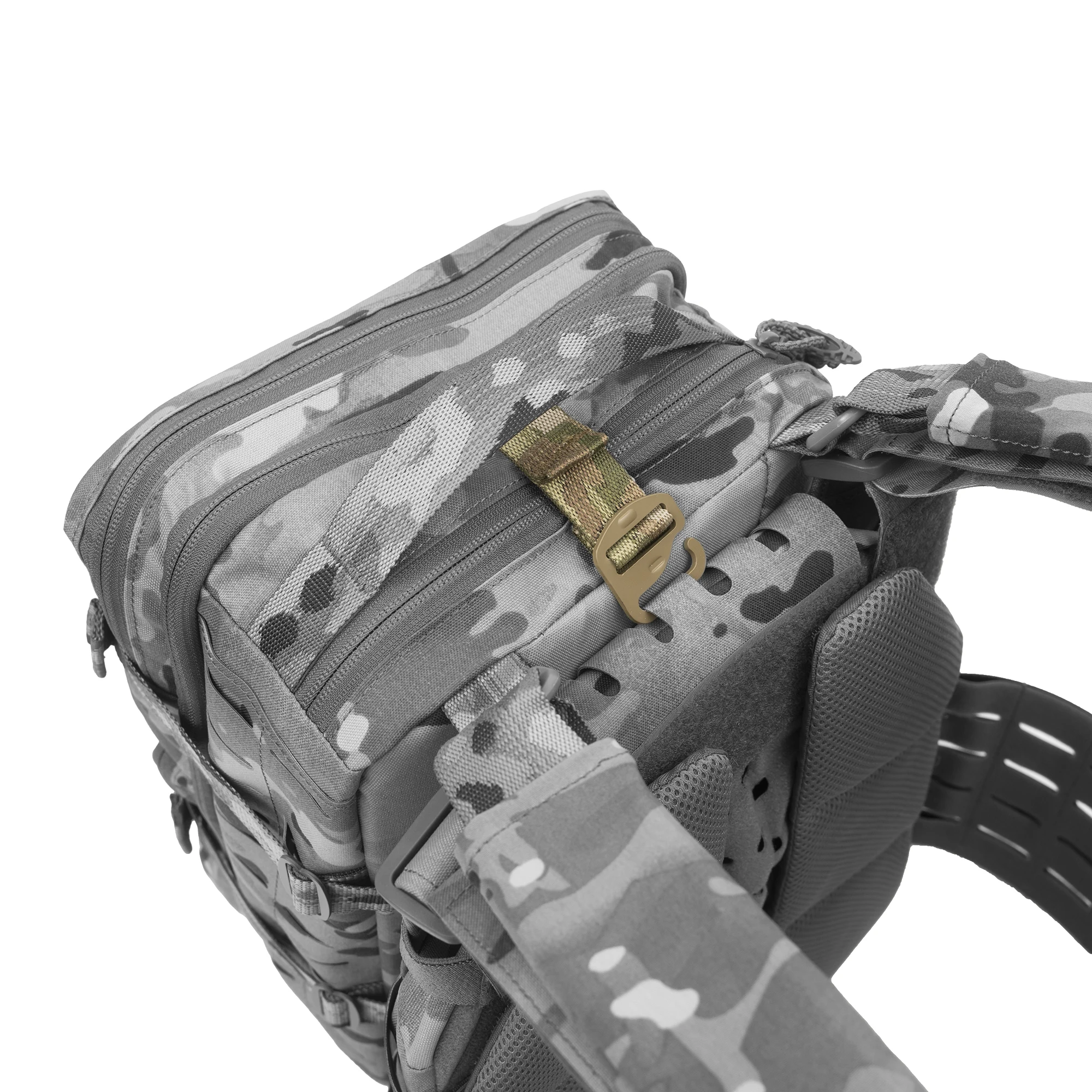 MILITECH Assault Backpack For ARC V2 Plate Carrier Tactical Vest Plate Carrier Pack Compression Special Operation Bag With Vest-6