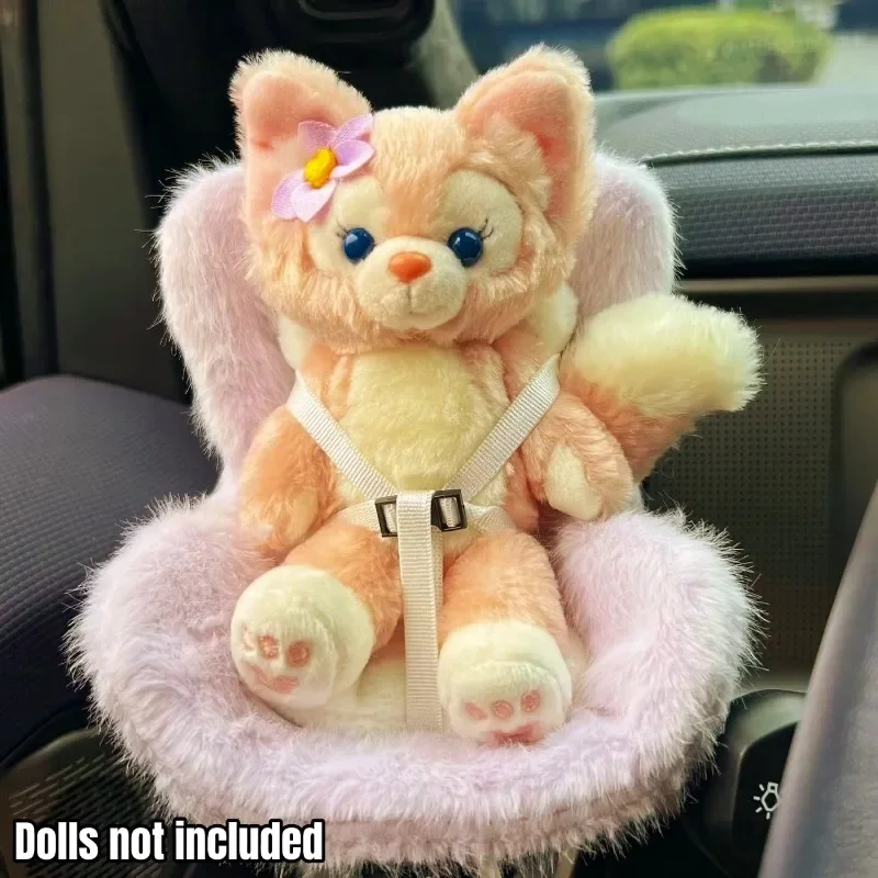 For Labubu Doll 15-17cm Seat Air Outlet Aromatherapy Decoration Ornaments Holiday Gifts for Women Car Interior Accessories-4