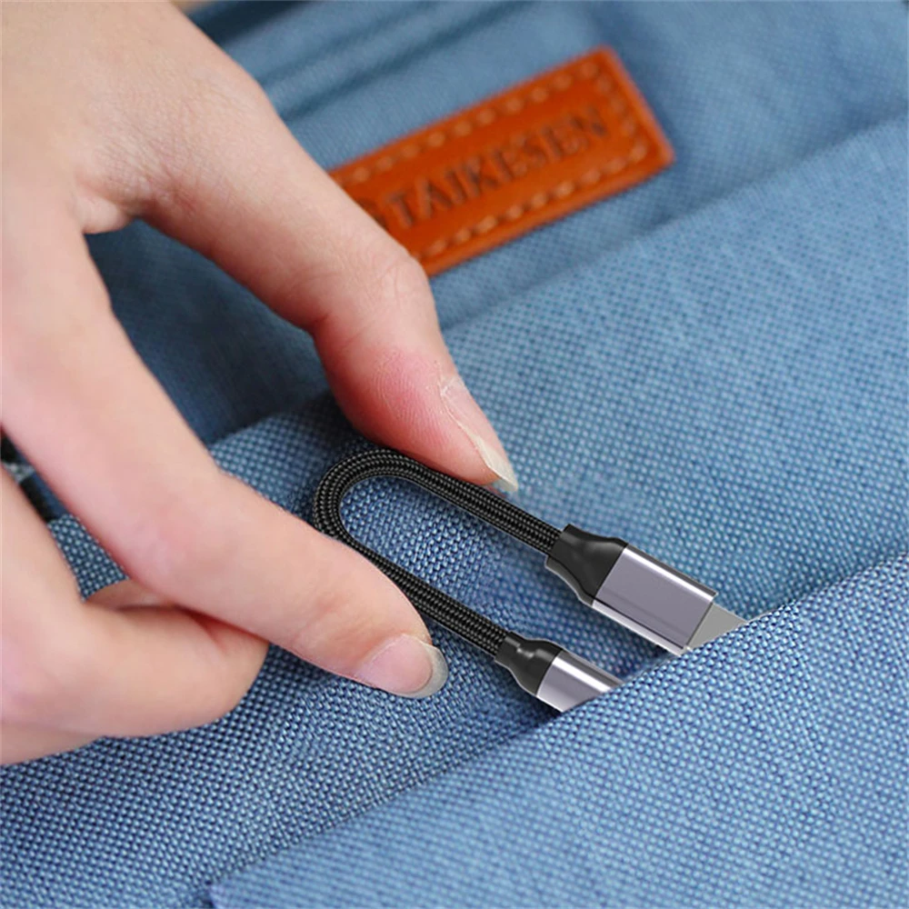 NNBILI Nylon Braid USB Type C To 3.5mm Aux Adapter Type-c 3 5 Jack Audio Cable Earphone Cable Converter for Huawei vivo xiaomi-6