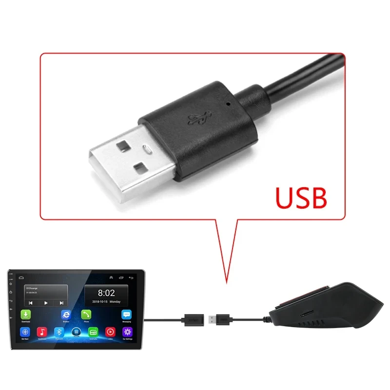 ADAS Dashcam 1080P Camera for Cars WIFI APP Car DVR Universal Video Recorder For Android Car DVD Player Navigation System-6
