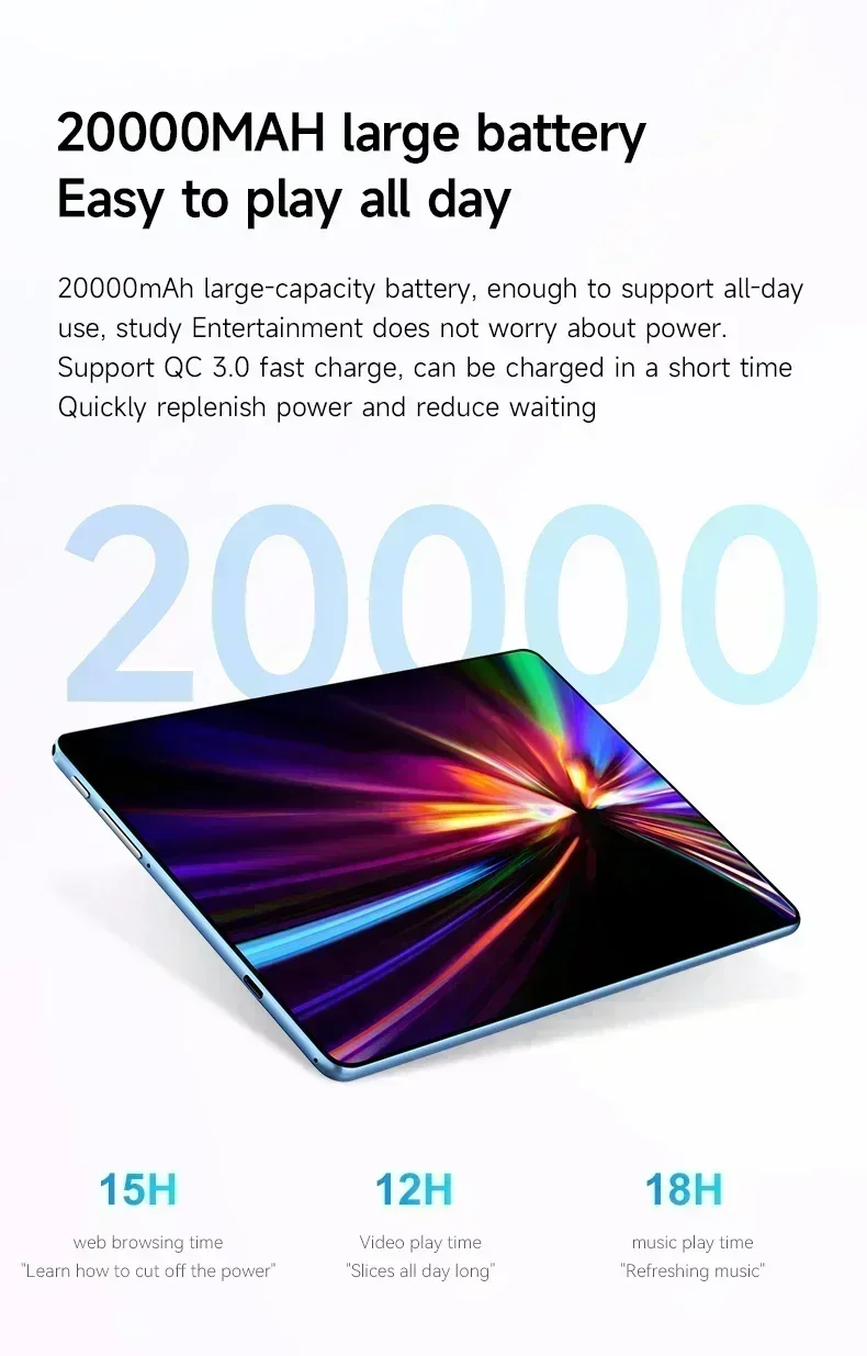 2025 Original XioaMi Pad 15 Pro Tablet Android14 Snapdragon888 11Inch HD 22GB+2TB 20000mAh 5G Dual SIM Bluetooth WiFi GPS Tables-5