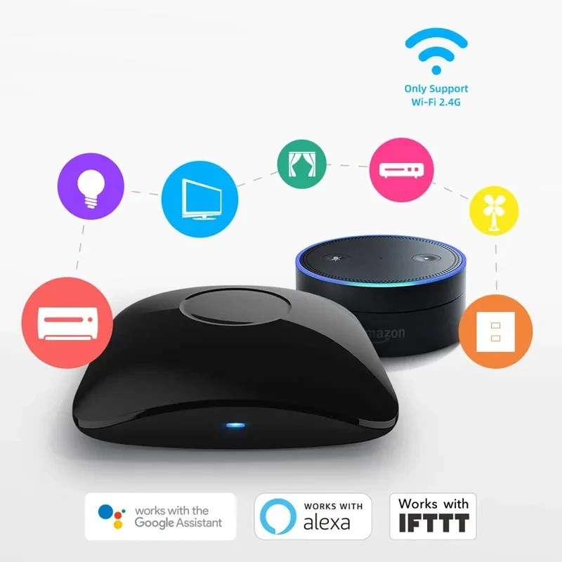 Original Broadlink RM4 Pro IR RF WIFI Universal Smart Remote Control RM4Pro SmartHome Automation Work With Alexa and Google Home-2