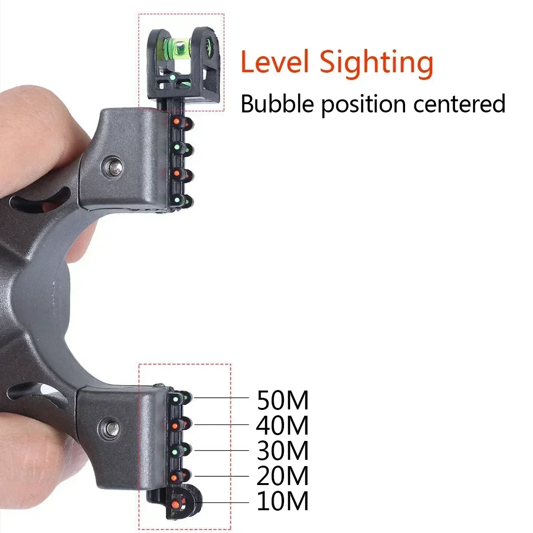 High-power Laser Aiming Slingsshot Outdoor Sports Hunting Shooting Catapult Competition Practice Slingshot Hunting Acessories-5