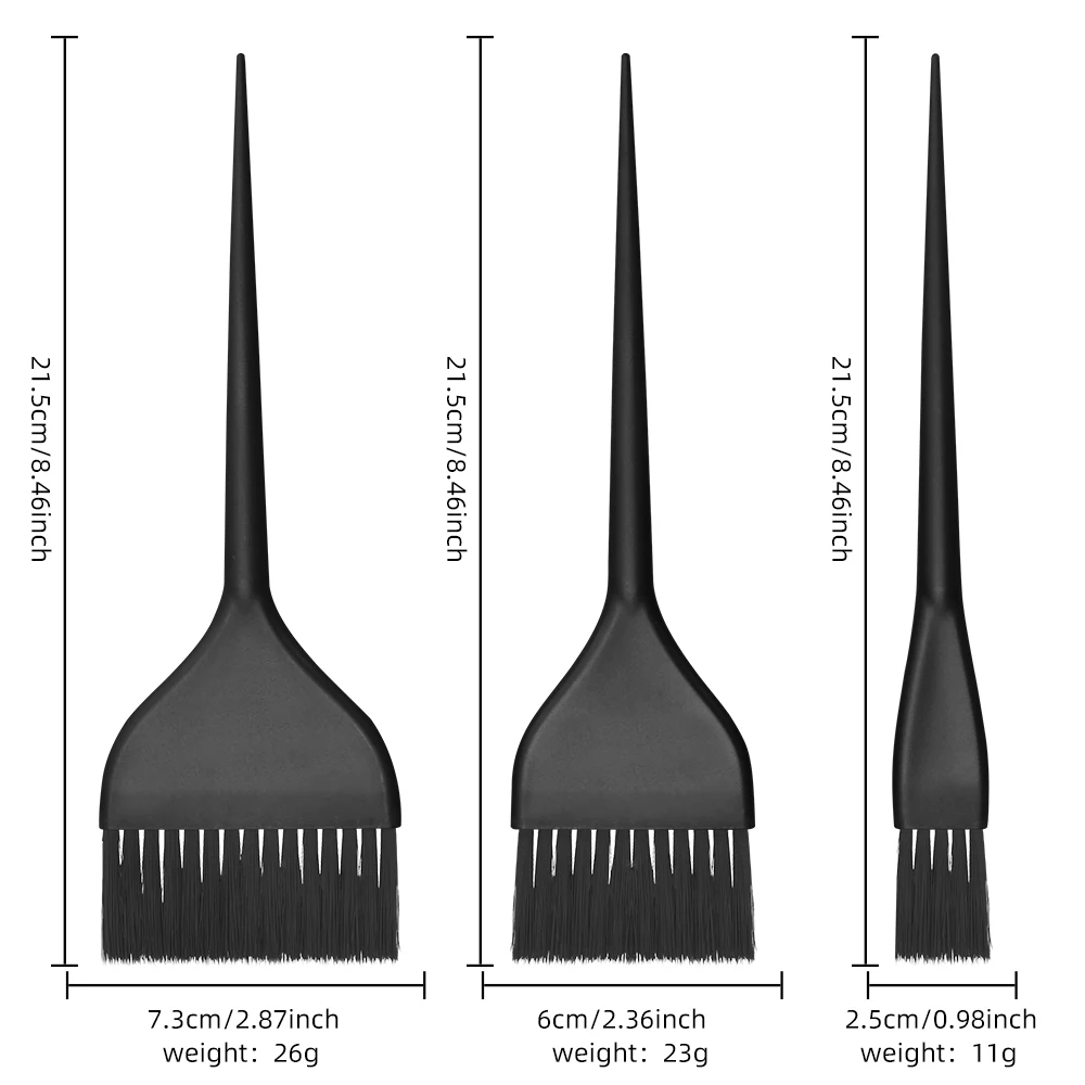 Arc shaped Hair Dye Brush Plastic Hair Coloring Applicator Brushes Comb Barber Dyeing Tools Salon Styling Accessories ﻿-6