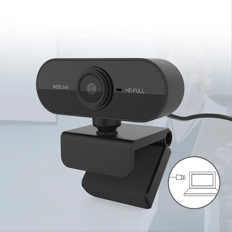 Online Course Webcam 1080P Camera Built-in Microphone High-definition Camera Laptop Conference Camera Without Driver USB Camera-3